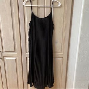 H&M pleated midi dress